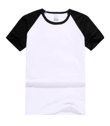 Camiseta algodón mangas de colores Personalizable