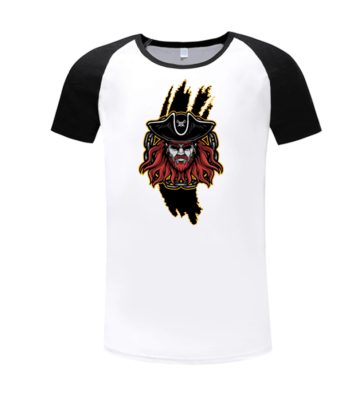 Camiseta algodón mangas de colores Danirich