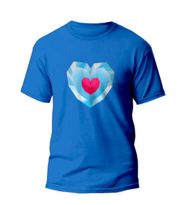 Camisetas-Fondo-Blanco Camiseta "Contenedor de corazón"